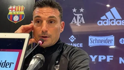 El enojo de Scaloni después del empate de la Selección: "Me parece lamentable"