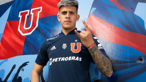 El delantero chileno que anotaron en el lugar de Pavón para la Copa Libertadores. (Foto: U de Chile)
