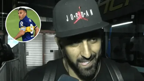 Wanchope y la chance de hacerle un gol a Boca.