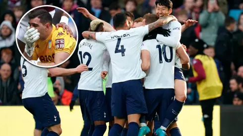 Tottenham aplastó al Aston Villa a domicilio.