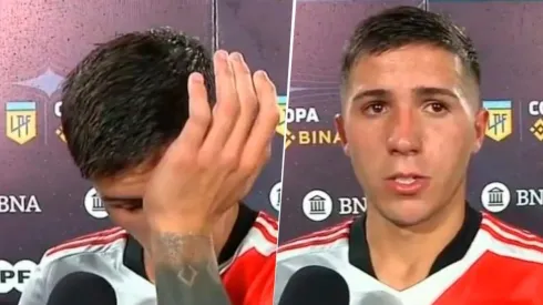 VIDEO | El emotivo llanto de Enzo Fernández en plena entrevista