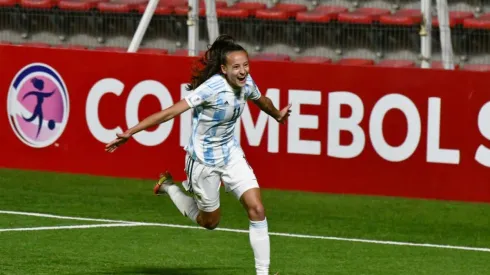 Paulina Gramaglia lo grita con todo. (Foto: Prensa AFA)