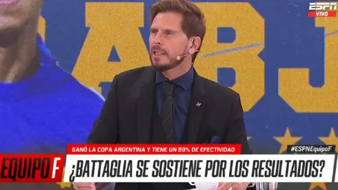 Vignolo y una fuerte postura sobre la decisión de Battaglia con Almendra: "Es un error"