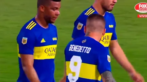 VIDEO | El grito de Benedetto a sus compañeros antes de meterse al vestuario