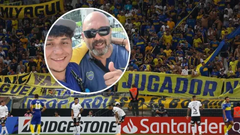 No aprendió: la polémica foto del hincha de Boca detenido tras ser liberado en Brasil