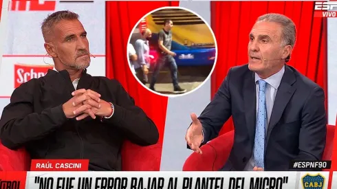 El cruce de Ruggeri a Cascini sobre el episodio de Riquelme y el micro: "Vos y yo sabemos"