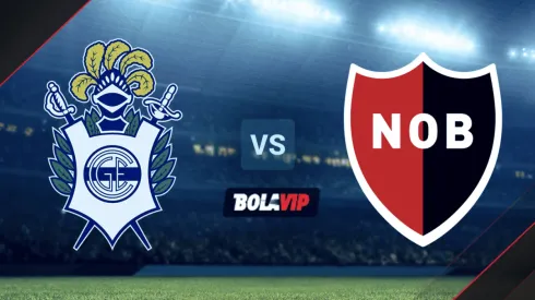 Gimnasia LP vs. Newells por la Copa de la Liga Profesional.