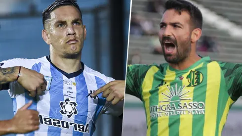 Racing vs. Aldosivi por la Copa de la Liga Profesional (Fotos: Getty Images y Twitter Aldosivi)
