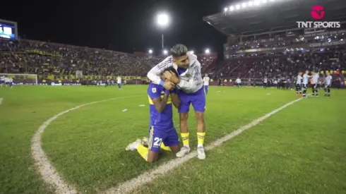 VIDEO | Pasó desapercibido: Villa se puso a llorar ni bien se concretó la victoria de Boca