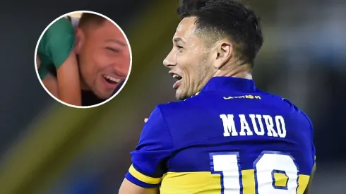 VIDEO | La celebración de Mauro Zárate con su hijo por el pase de Boca a la final