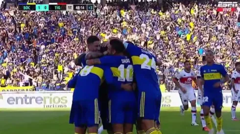 VIDEO | Boca abrió la final por un grosero error de Marinelli tras el cabezazo de Rojo