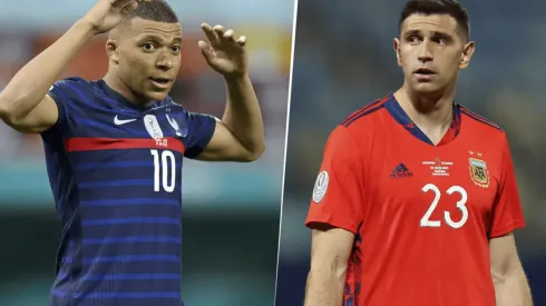 Dibu salió a contestarle a Mbappé.