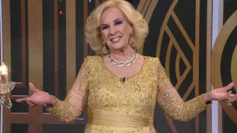 Mirtha Legrand contrajo Covid-19 luego de los Martín Fierro.
