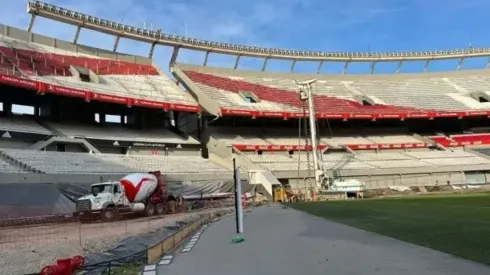 Se filtraron videos de las obras en el Monumental y los hinchas de River ya deliran con el Estadio