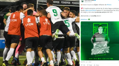 Ferro se reforzó con un pibe de Boca.