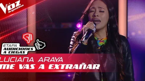 Luciana Araya – La Voz Argentina 2022
