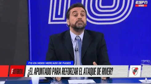 Distasio y el delantero que buscará River.
