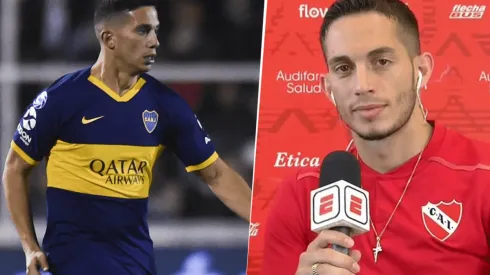 Marcone y la chance de hacerle un gol a Boca.
