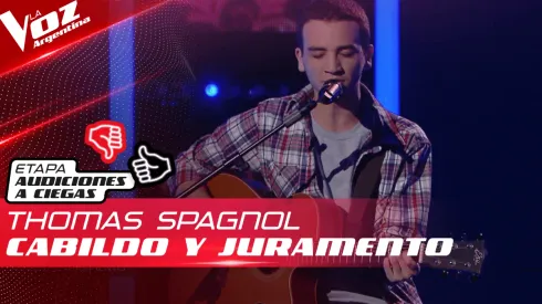 Thomas Spagnol cantó "Cabildo y Juramento".
