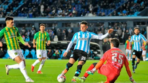 Racing se aprovechó de Aldosivi y lo goleó con una gran actuación de Vecchio