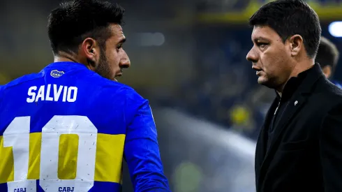 La llamativa decisión de Battaglia con Salvio en pleno partido de Boca