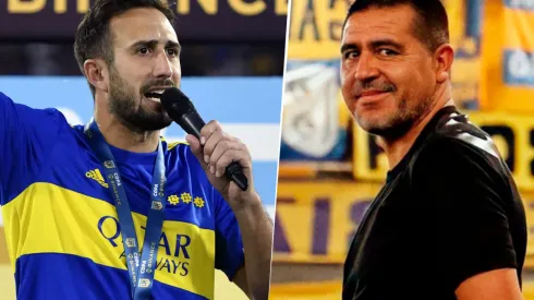 Izquierdoz vs. Riquelme, una pelea que no estaba en los planes.
