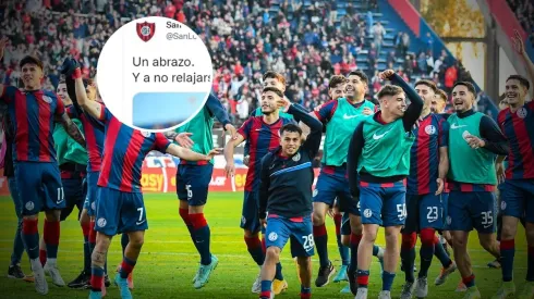 San Lorenzo publicó un sorpresivo tuit tras el triunfo ante Boca que enfureció a sus hinchas