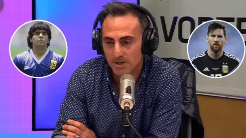 Latorre y su elección entre Maradona y Messi.