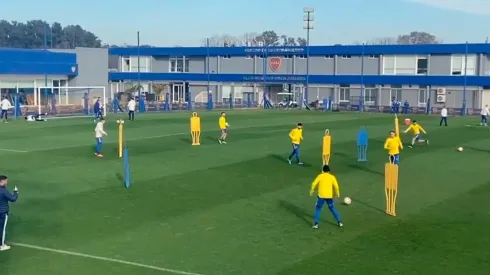 "Es una vergüenza": el video del entrenamiento de Boca que causó bronca en los hinchas