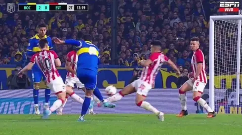 VIDEO | La clavó en el ángulo: el golazo de Marcos Rojo para que delire Boca