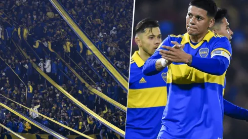 Reunión entre la barra y los jugadores de Boca.