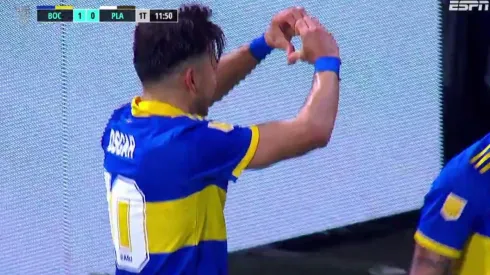 VIDEO | Óscar Romero frotó la lámpara y sacó un verdadero golazo para que Boca le gane a Platense