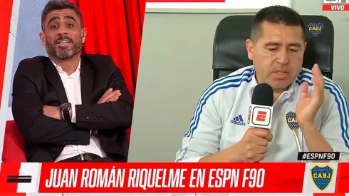 VIDEO | Riquelme cruzó a Bulos en plena entrevista: "Hablás vos solo"