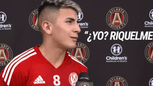 Almada y un guiño para Boca y Román.
