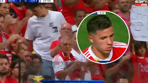 VIDEO | La increíble ovación a Enzo Fernández en Benfica
