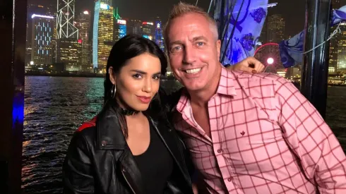 Lali besó a Marley.