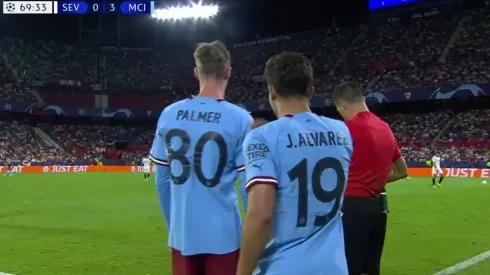 VIDEO | Emoción pura: Julián Álvarez debutó en la Champions League