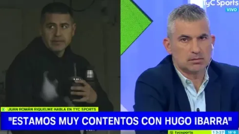 El cruce entre Riquelme y Guido Glait al aire: "¿Puedo terminar o no?"