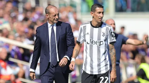 ¿Gesto saca técnico? La reacción de Di María que pone a Allegri en la cuerda floja