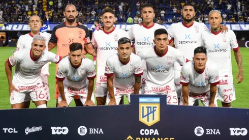 El último equipo de Huracán la última vez que se enfrentaron con Boca
