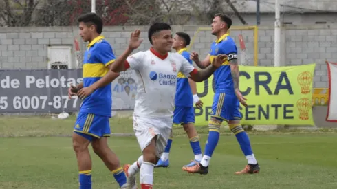 El tremendo invicto que perdió la Reserva de Boca. (Prensa Huracán)
