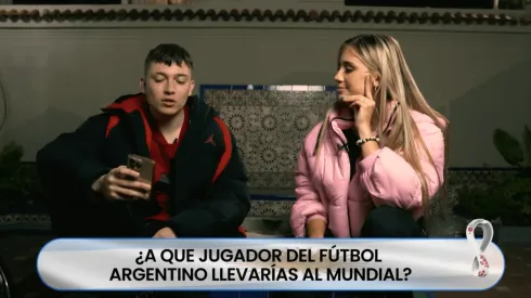 Morena Beltrán y una curiosa propuesta para el Mundial.
