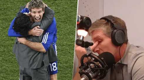 Palermo recordó a Maradona y se emocionó.