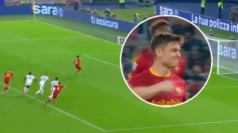 VIDEO | Insólito: Dybala pateó un penal y se lesionó en Roma