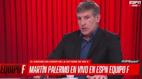 La sincera respuesta de Palermo sobre su relación con Riquelme: "De ahí a que me junte a comer asado..."