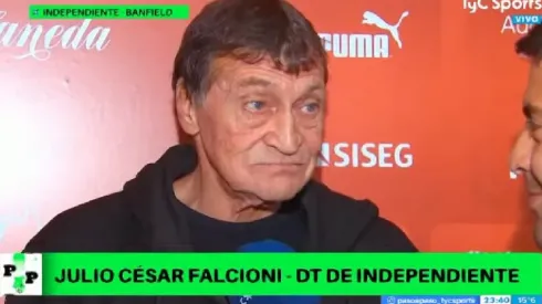 La respuesta de Falcioni cuando le preguntaron por el partido contra Boca: "Las conjeturas..."