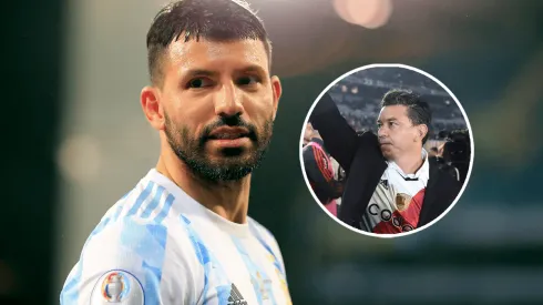 El sentido tuit del Kun Agüero para Gallardo: "Respeto"