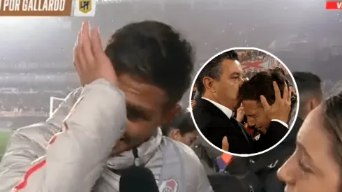 VIDEO | "Lo amo": el alcanzapelotas de River que se quebró al hablar de Gallardo