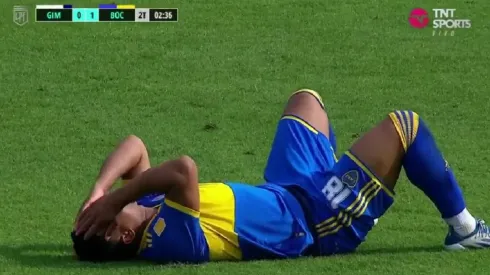 VIDEO | Otra baja inesperada en Boca: tras su golazo, Fabra pidió el cambio y fue reemplazado