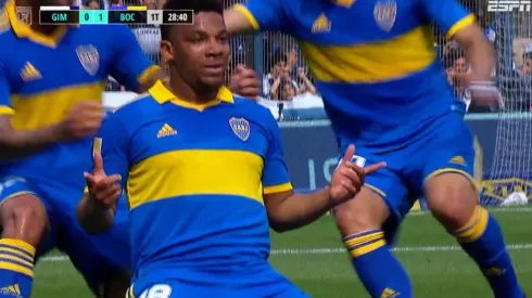 VIDEO | A lo Roberto Carlos: Fabra convirtió un golazo para el 1-0 de Boca